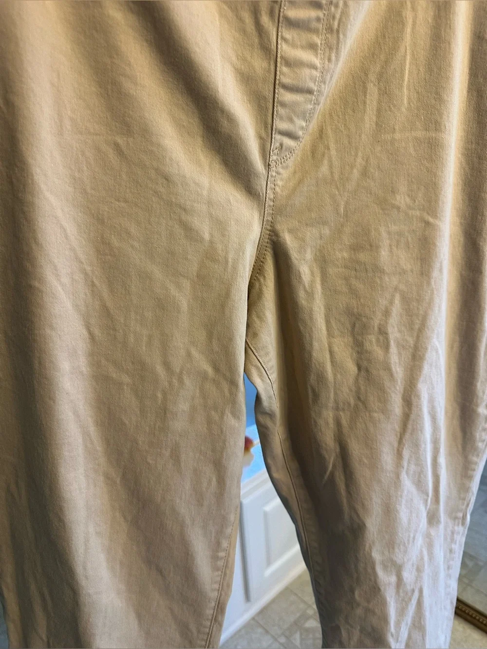 new directions Khaki Stretch Pants
